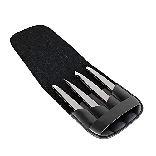 Pinzas de Depilar Profesionales Tweezer Guru Para Cejas (Set de 4) – Pinza Punta Acero Inoxidable – Gran Precisión para Pelos Faciales, Pelos Encarnados, Espinillas y Astillas (Plata)