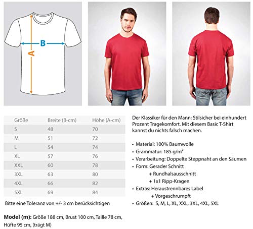 Plan A - El dominio mundial Plan B - Llamar personas con patos Camiseta divertida para hombre Color gris. XXL