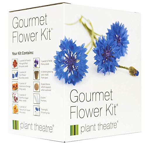 Plant Theatre  - Kit de germinación Flores comestibles Gourmet