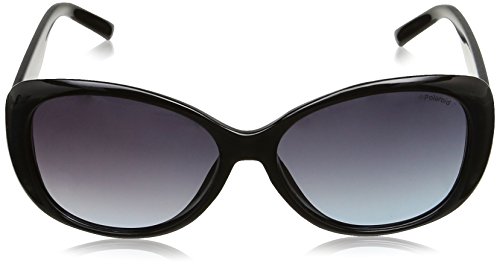 Polaroid PLD 4014/S WJ D28 Gafas de sol, Negro (Shiny Black/Grey Sf Pz), 57 para Mujer