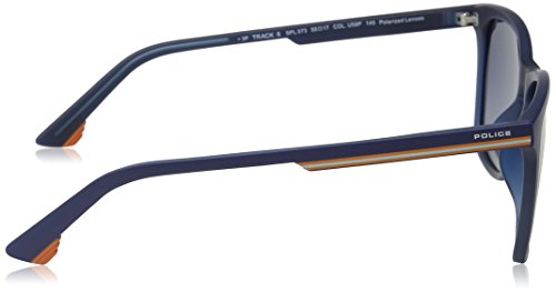 Police Track 6 Gafas de sol, Azul (Matt Transp.blue), 55 para Hombre