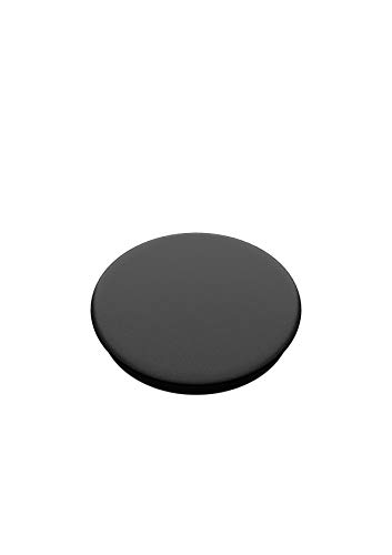 PopSockets PopGrip - Soporte y Agarre para Teléfonos Móviles y Tabletas con un Top Intercambiable - Black