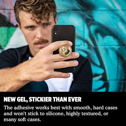 PopSockets PopGrip - Soporte y Agarre para Teléfonos Móviles y Tabletas con un Top Intercambiable - Crack a Cold One