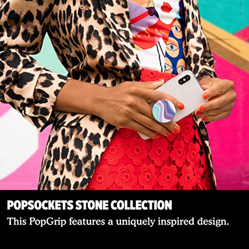 PopSockets PopGrip - Soporte y Agarre para Teléfonos Móviles y Tabletas con un Top Intercambiable - Metamorphic
