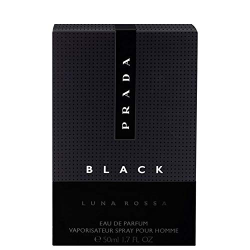 Prada Luna Rossa Black, Agua de tocador para mujeres - 50 ml.