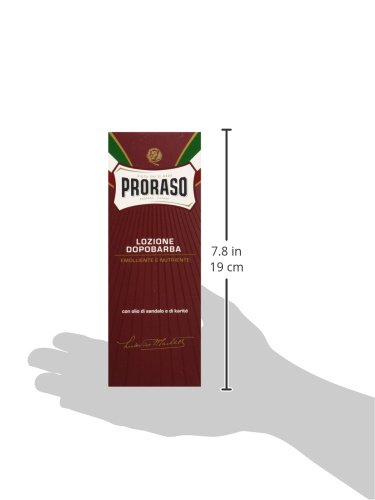 Proraso After-Shave Loción, Sándalo y Karité - 400 ml