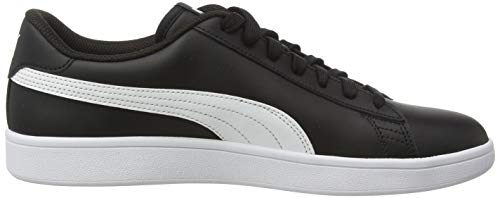 PUMA Smash V2 L, Zapatillas para Hombre, Negro Black White, 39 EU