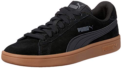 PUMA Smash V2, Zapatillas para Hombre, Negro Black Black, 44.5 EU