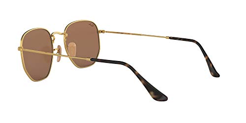 Ray-Ban 0RB3548N Gafas de sol, Gold, 50 Unisex