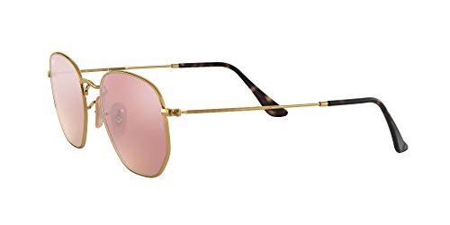 Ray-Ban 0RB3548N Gafas de sol, Gold, 50 Unisex