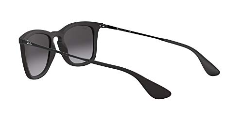 RAY-BAN 0Rb4221 Gafas de sol, Rubber Black, 50 Unisex-Adulto