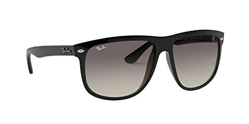 Ray-Ban - Gafas de sol Rectangulares Rb4147 para hombre, Black frame/ Grey Gradient Lens