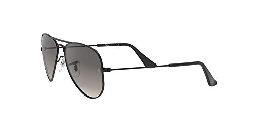 Ray-Ban JUNIOR 9506s Gafas de sol, Shiny Black, 50 Unisex-Niño