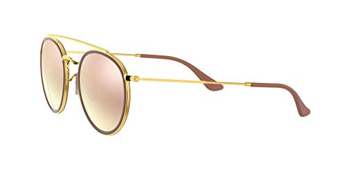 Ray-Ban RB3647N 001/7O 51-22, Gafas de Sol Unisex, Dorado , 51