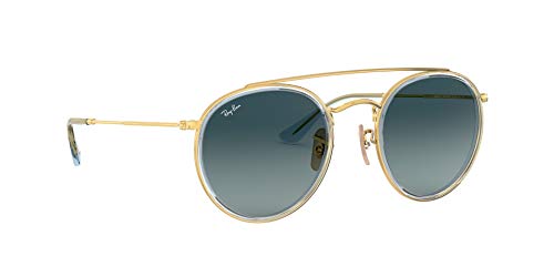 Ray-Ban RB3647N-91233M Gafas de sol, Dorado, 0 Unisex