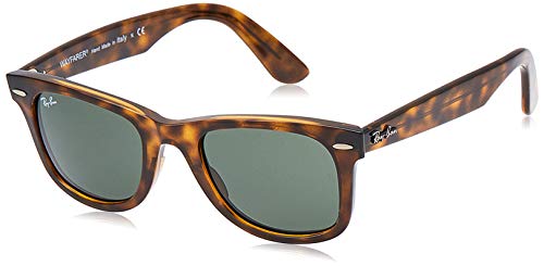 Ray-Ban  WAYFARER EASE RB4340 - Gafas de Sol Unisex con lentes verdes, Color de montura Tortuga