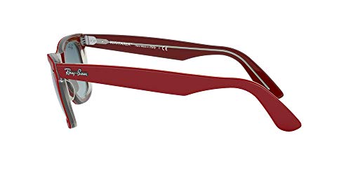 Ray-Ban Wayfarer Gafas de lectura, Rot, 50 Unisex Adulto