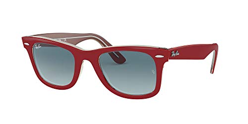 Ray-Ban Wayfarer Gafas de lectura, Rot, 50 Unisex Adulto