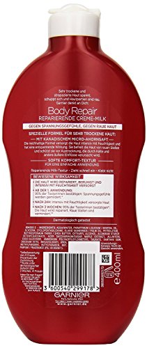 Reparación Garnier Body Reparación Crema Leche, 400 ml