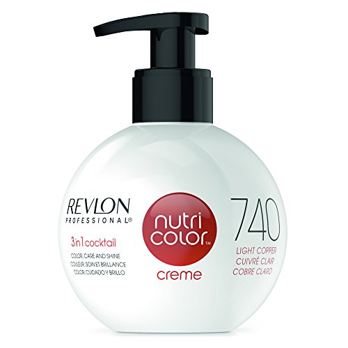 Revlon Professional Nutri Color Creme #740-Light Copper 270 ml - 270 ml