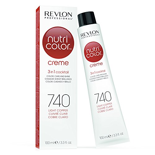 REVLON PROFESSIONAL Nutri Color Creme Tinte Tono 740 Light Copper - 100 ml