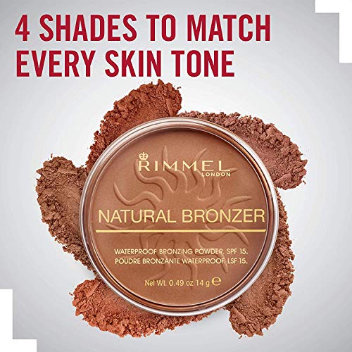 Rimmel London Natural Bronzer Polvos Tono 026 Sun Kissed - 14 gr