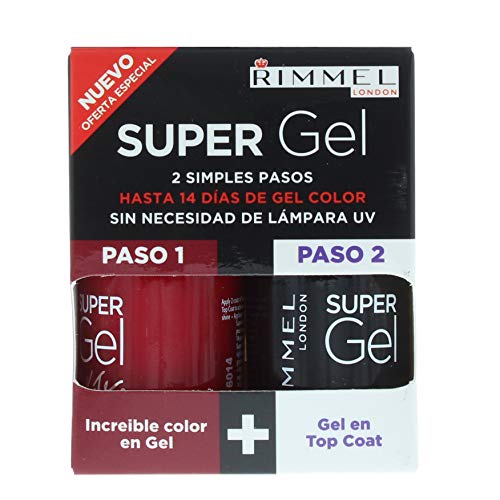 Rimmel Super Gel – Gel Color & Top Coat 2 X 12 ml – 042 Rock N Rol