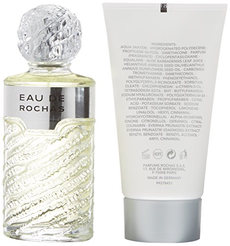 Rochas Eau De Rochas - Set 2 piezas, Eau de Toilette Mujer (100 ml) y Loción Corporal (150 ml)