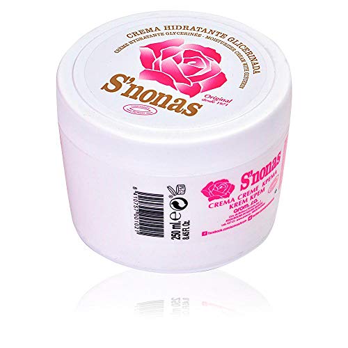 S´Nonas S'Nonas Crema Hidratante Glicerinada Manos, 250 ml, Pack de 1