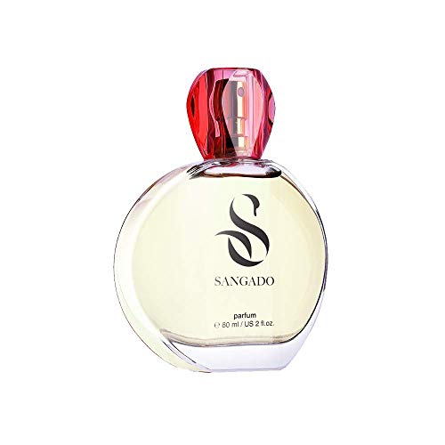 SANGADO Zeus Perfume para Mujeres, Larga Duración de 8-10 horas, Olor Lujoso, Almizcle Floral Amaderado, Francesas Finas, Extra Concentrado (Parfum), Spray de 60 ml, Un Gran Regalo Para Mujeres