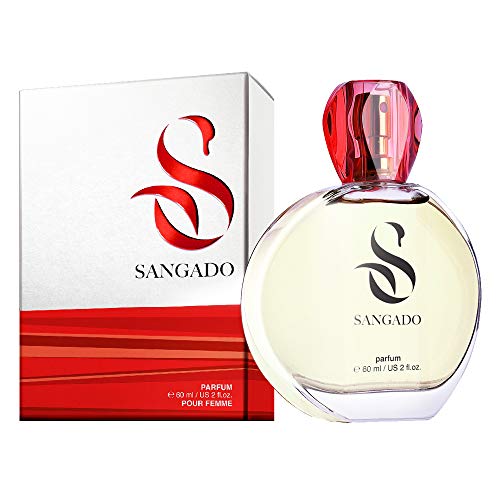 SANGADO Zeus Perfume para Mujeres, Larga Duración de 8-10 horas, Olor Lujoso, Almizcle Floral Amaderado, Francesas Finas, Extra Concentrado (Parfum), Spray de 60 ml, Un Gran Regalo Para Mujeres