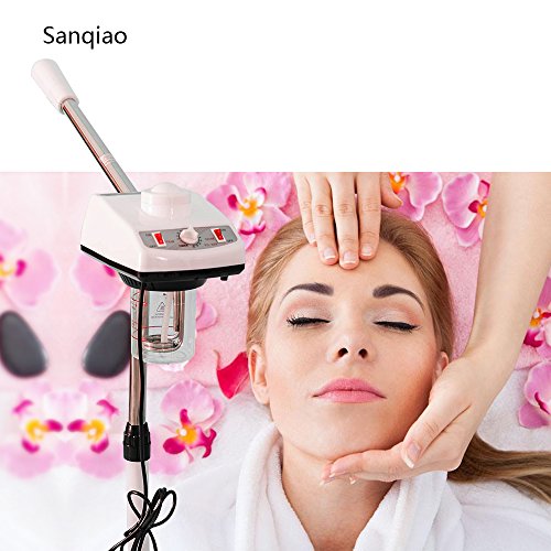 Sanqiao facial vaporizador de nanómetro iónico limpieza profunda de poros hidratante vapor facial y función ozono 750W