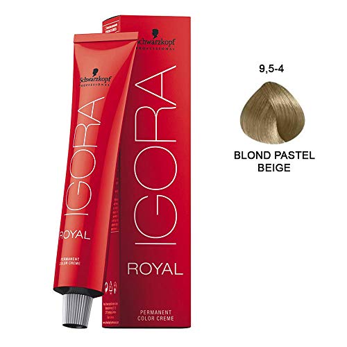 Schwarzkopf 0000001078 Igora Royal Tinte Permanente, Tono 9.5-4, 60 ml