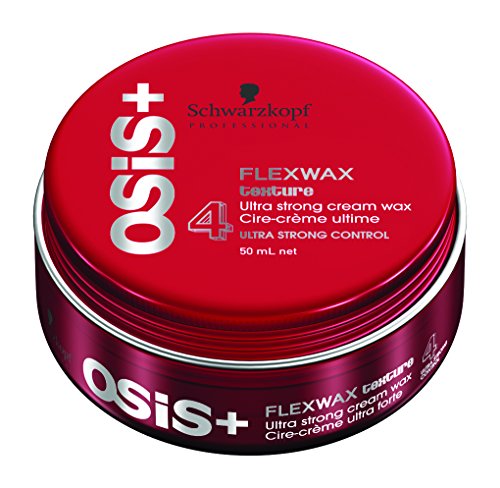 Schwarzkopf Osis - Flexwax Texture - Cera para el Pelo Ultra Fuerte, 50 ml