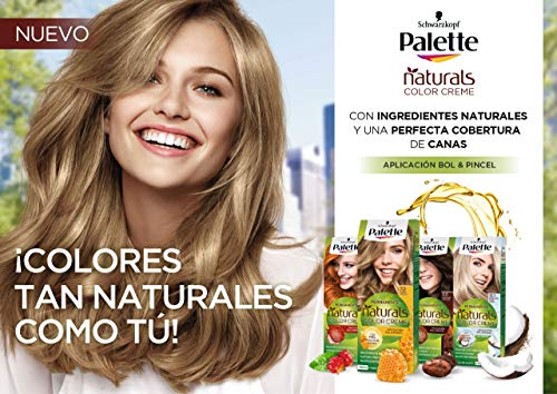 Schwarzkopf Palette Naturals - Coloración Permanente Tono 8.77 Cobrizo Intenso, 550 gr (Pack de 5)