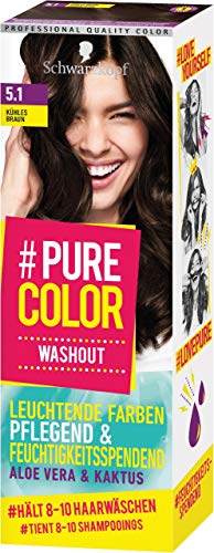 SchwarzKOPF #Pure Color Washout 5.1 - Tinte para cabello (60 ml), color marrón
