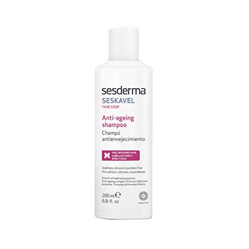 Sesderma Seskavel Time Stop Champú Antienvejecimiento, 200ml