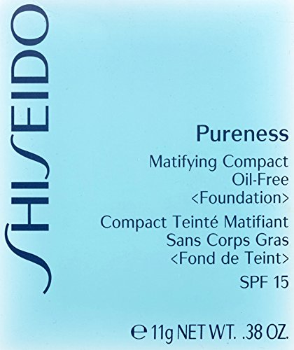 SHISEIDO PURENESS matifying compact #50-deep ivory 11 gr