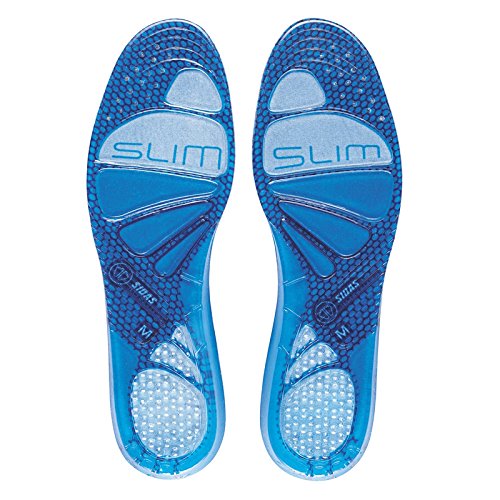 Sidas Cushioning Gel Slim Plantillas/Deportivas, Azul, 42-43 EU