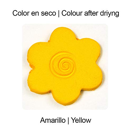 Sio-2 Color Plus - Arcilla (500 g, secado al aire), color amarillo