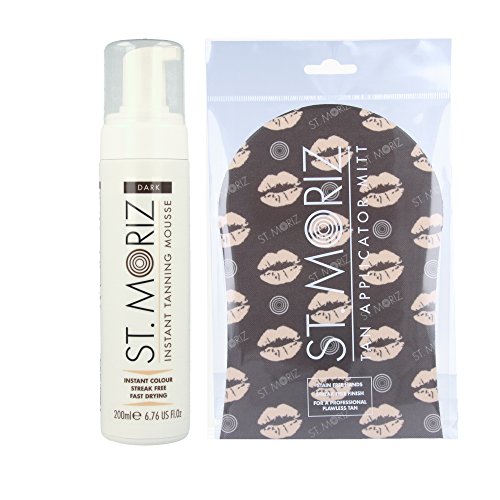 ST. MORIZ Mousse autobronceadora instantánea 200ml (Oscuro)