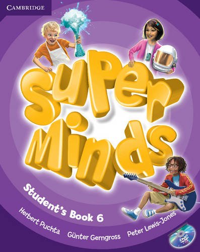 Super Minds Level 6 Student's Book with DVD-ROM (Book & DVD Rom) - 9780521223874