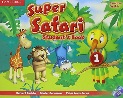 Super Safari American English Level 1 Student's Book with DVD-ROM (Super Minds)