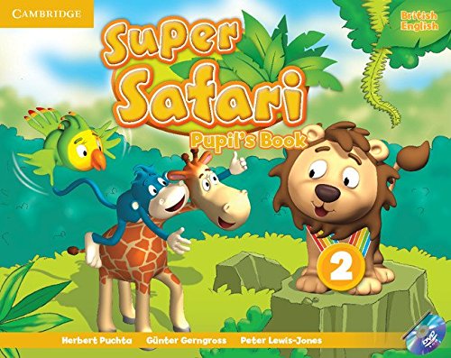 Super Safari Level 2 Pupil's Book with DVD-ROM (Super Minds) - 9781107476882