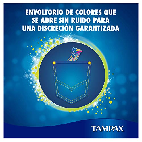 Tampax Compak Pearl Super Con Aplicador, Tampón Comodo, Protección Y Discreción, 16 Unidades