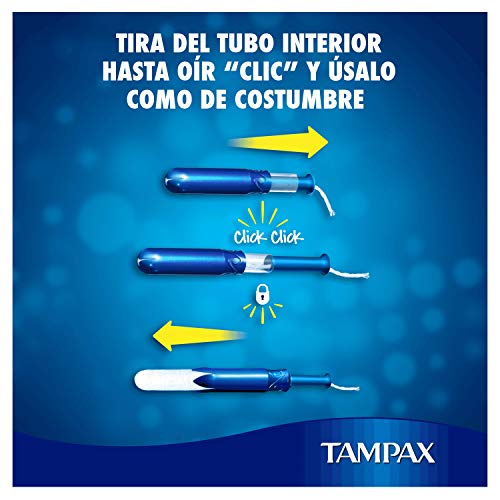 Tampax Compak Pearl Super Con Aplicador, Tampón Comodo, Protección Y Discreción, 16 Unidades