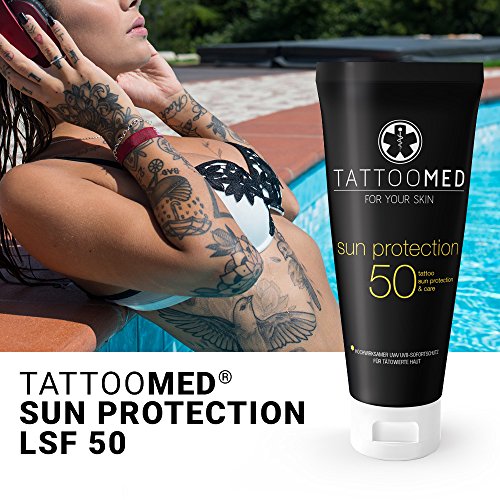 TattooMed Sun Protection FPS50 - Protección Solar Para Piel Tatuada - 1 x 100ml