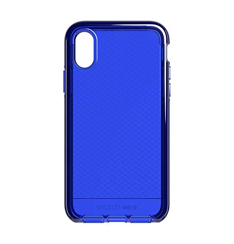 tech21 EVO Check Funda Protectora para Apple iPhone X/iPhone XS - Azul Medianoche