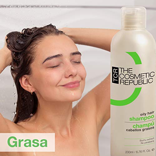 THECOSMETICREPUBLIC - Champú Cabello Graso - 1L