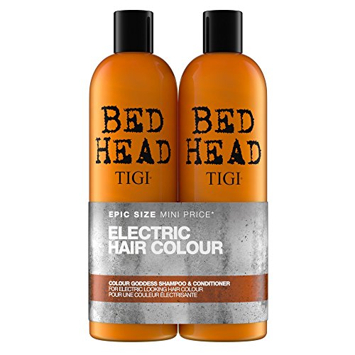 Tigi Bed Head Color Goddess Duo Pack para cabello teñido (champú 750ml y acondicionador 750ml)